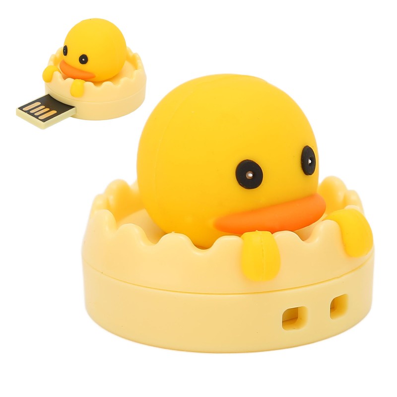 U DISK USB2.0 Interface Yellow Duck Cartoon Style Portable Electronic
