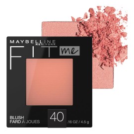 Blush Maybelline Fit Me, Ligero, Suave Y Mezclable, Melocotó