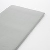 MUJI Washed Futon Sheet/Shallow Box Sheet, Gray, Semi-Double Size, For