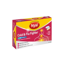 Nyal Nyal Cold+Flu Fighter D/N 24S, 24 count