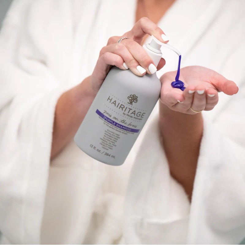 Champú Y Acondicionador Hairitage Pass On The Brass Purple