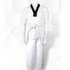 Kids Taekwondo Uniform with Belt Polyester and Cotton Breathable Soft