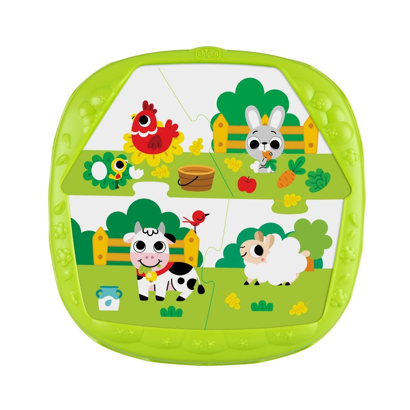 CHICCO 2-in-1 House & Farm Puzzle
