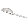 AAProTools Steel Protractor 0-180 Degrees with Round Head Stainless WG-004