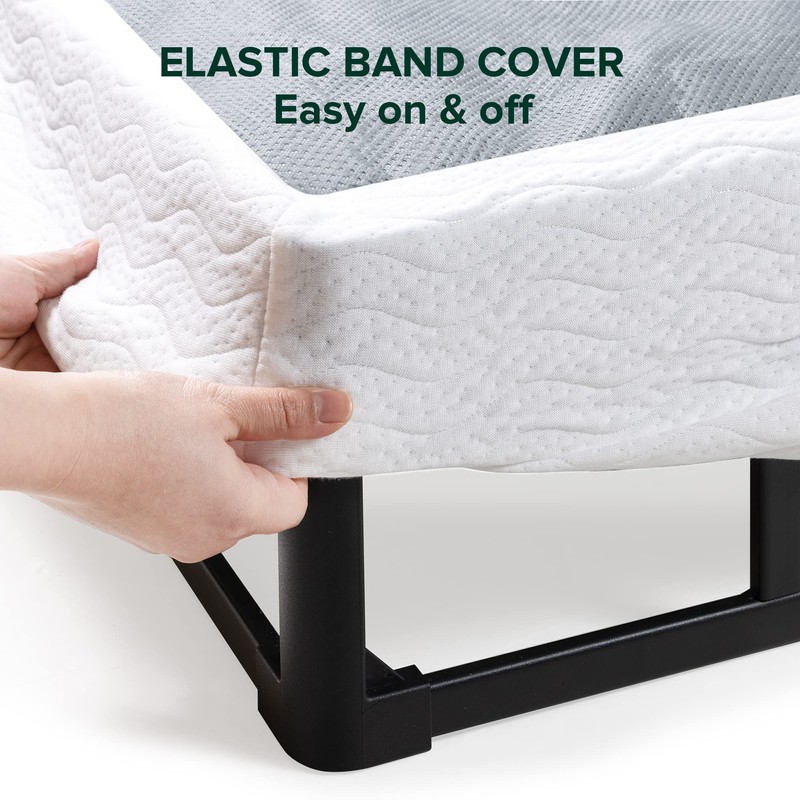 ZINUS 9 Inch Metal Smart Box Spring with Quick Assembly,