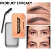 Waterproof Eyebrow Gel Kit,Smudge-Proof Clear Eyebrow Gel for Natural Brows,Long-Lasting