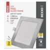 EMOS LED Panel 12.5 W Square 1050 lm Recessed Ceiling