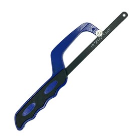 FEENIX 21010 Metal Mini Hacksaw Frame - Includes Bi-Metal 10" Hacksaw Blade (1 Pack)