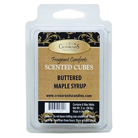 Crossroads Buttered Maple Syrup Scented Cubes, 2oz