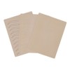 15Pcs Eyebrow Tattoo Practice Skin Inkless Rubber Microblading Practice Skin