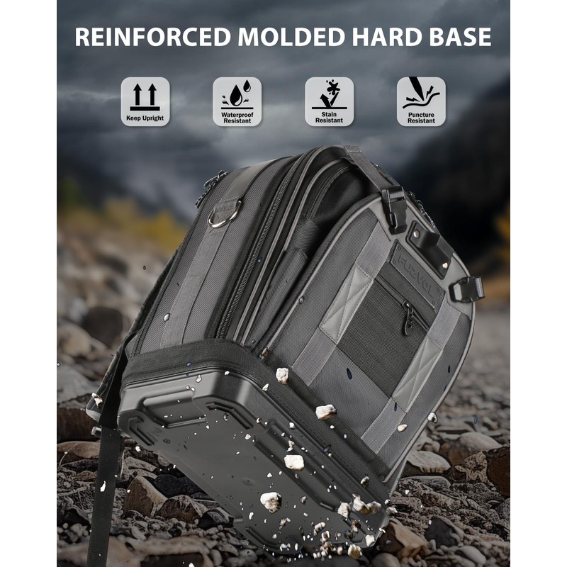 Tool Backpack with Laptop Compartment, Full-Open Tool Bag, Hvac Tool