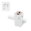 440s Zack Carvo Towel Hook Stainless Steel White Powder Coated