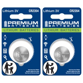 Premium CR2354 Lithium 3V Coin Cell - Japanese Engineered High Capacity Batteries (2 Pack)