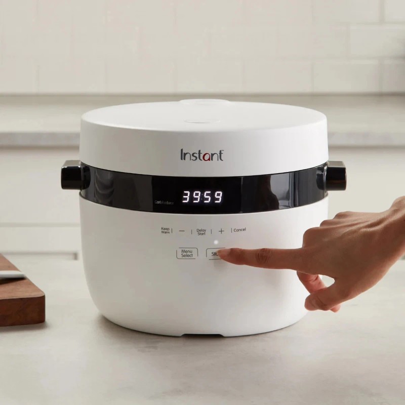 Instant Pot 12-Cup Rice & Grain Cooker Carb Reducing Tech