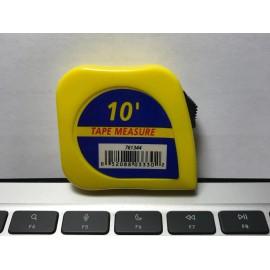 Unbranded 10' TAPE MEASURE WITH MAGNETIC BACK  POCKET TAPE MEASURE 2'' X2'' APPROX.