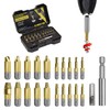 22 Piece HSS 4341 Titanium Screw Extractor Set, Easy Pull