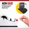 Heavy Duty 2-Inch Desktop Tape Dispenser, Dual Roll, Non-Slip Base