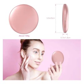 Espejo De Maquillaje Led Bolsillo Portátil Recargable 1x/10x