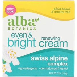 Alba Botanica Even and Bright Renewal Cream 2 Fl. Oz (Packaging May Vary)