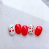 Cherry pattern - Petite round / 체리패턴 - 쁘띠라운드