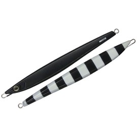 Smith LTD Metal Jig Lure, CB Muramasa 3S, 6.3 oz (180 g), 52 Matte Black Zebra