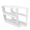 Sliding Spice Rack Slidable Design 2 Tiers Large Capacity Nonslip