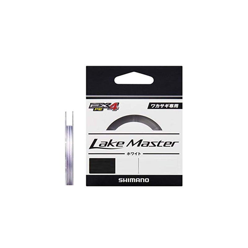 Shimano LD-W41S Lakemaster EX PE4 Line, 132.4 ft (60 m),