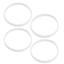O-Ring Gasket Kit,Ment Parts,Nutri Ninja Pro Gasket,Ninja Replacement Gasket,Ninja Gasket,Bl450C Ninja Rubber Rings 10Cm White Rubber Sealing O Ring Gasket for Ninja Juicer Blender Replacement Seals