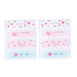Healvian 20pcs Breathable Waterproof Patch for Outdoor Medical Tape Cartoon Design for Boys and Girls Adults Random Style