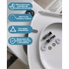Tornillos Para Tapa De Baño WC, 4 Piezas De Repuesto