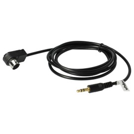 vhbw AUX Line In Adaptor Cable Car Radio Compatible with Alpine CDA-9884R, CDA-9885R, CDA-9886R, CDA-9887R, DVA-7996R, DVA-9860R Car, Vehicle