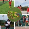 Adjustable Soccer Training Hurdles 5Pcs Speed Equipment, Increase Training Difficulty,