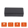 MXtech-23 Black ABS Interior Rearview Mirror Base Storage Box For