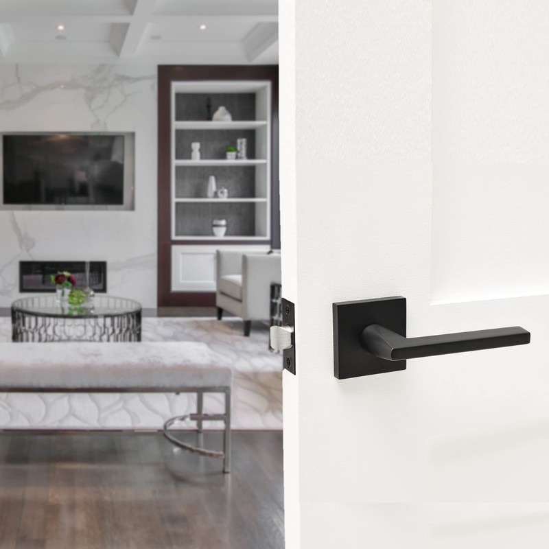 Explore Hardware Paris Model Solid Brass Lever Hallway & Closet