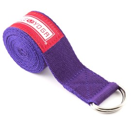 Peace Yoga 10ft Exercise Strap Purple