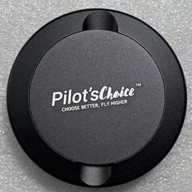 Pilot'sChoice 3.0 | Metal Can | Snus Container | Durable Metal Storage - 3 Pockets - (Black)