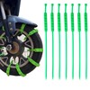 【2024 Upgraded Version】Bindream Motorcycle Tire Chains, Motorcycle Snow Chains, 10-Piece