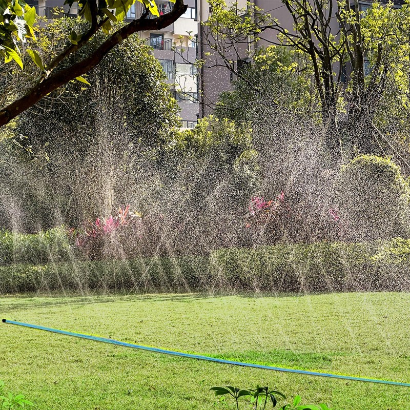 Winisok Sprinkler Hose 100FT, Heavy Duty Watering Hoses, Efficient Irrigation