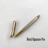 MCKhome Office Signature Pen Metal Rollerball Pen Fine Point Business