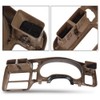 DOTCOM Dash Trim Bezel Cover Single Din Beige Compatible with