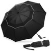Fulynmen 54 Inch Large Travel Compact Umbrella Windproof Golf Umbrella