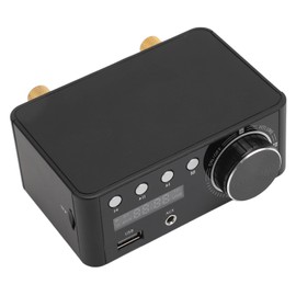 Cordless Home Stereo Amplifier, 100W Dual Channel Amplifier Audio Receiver System with USB AUX Input HiFi Stereo Sound Digital Amp for Computers TVs