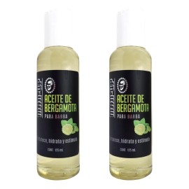 Manup Crecimiento De Barba Aceite De Bergamota 125 Ml Kit 2