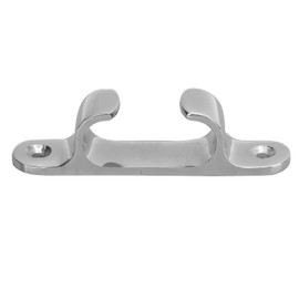 Aramox Marine Straight Bow Chock Cleat Line Chock, 100mm Mooring Cleat Stainless Steel 316 for Ship Yacht Horn Cable Marine Hardware Assembly