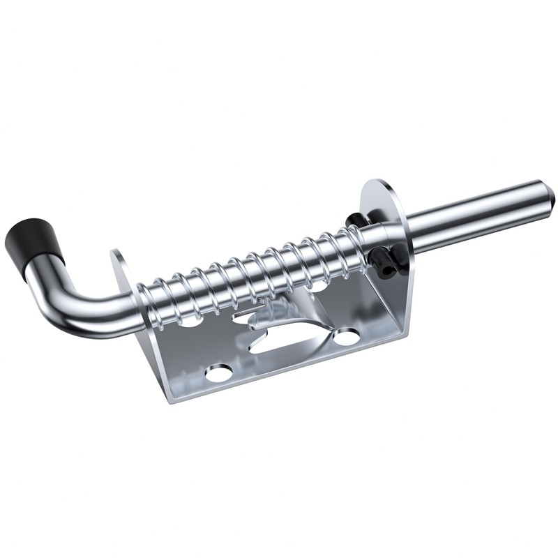 2 PCS 128MM Heavy Duty Spring Latch Pins,Spring Loaded Gate