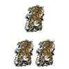 KING HORSE hm1010 Tiger Tattoo Stickers, Regular Size, Pack of
