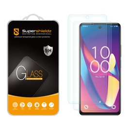 Supershieldz (2 Pack) Designed for TCL 50 XL 5G Tempered Glass Screen Protector, Anti Scratch, Bubble Free