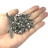 ZDingTech 50pcs M5-0.8 Acorn Cap Nuts,M5-0.8 Cap Nuts,Acorn Hex Cap