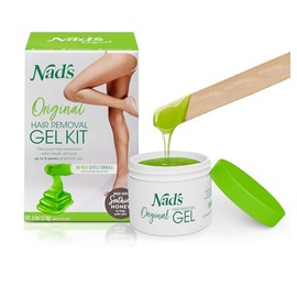 Nad's gel para remover bellos sin calor, kit de 6 oz (170 g).