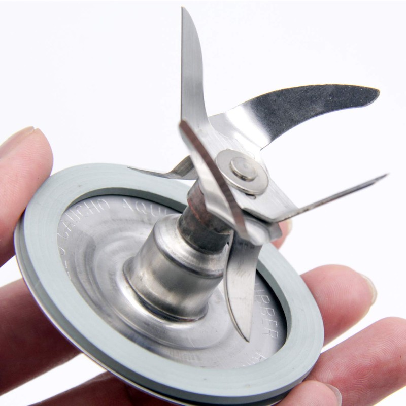 1Pc 6-Point Blender Blade with 1Pc Blender Jar Base and